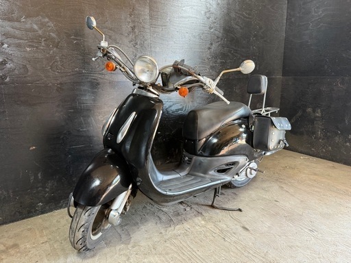 ★支払総額3.2万円★関東圏内即日配送可能！全車走行テスト済みです！ ホンダ ジョーカー50 黒 AF42 人気のジョーカー！ 2ストのためオイル注ぎ足すだけ！ 取り付けパーツ多数！ 車格大きい50cc！ アメリカン！ リアキャリア付き！