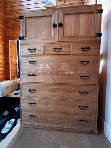 桐箪笥  汚れあり