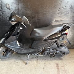 ★支払総額7.8万円★定休日なし！いつでも現車確認可能です！ スズキ アドレスV125S 黒 CF4MA 人気のV125！Sタイプ！ 4ストインジェクション！ サイスタ付き！ セキュリティアラーム付き！ LEDヘッドライト！の画像