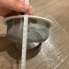 伸晃 排水口 ゴミ受け 流し用ステンレス浅型ゴミカゴ 135タイプの画像