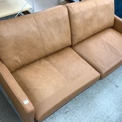 3人掛けソファー ニトリ ブラウン 変色有り