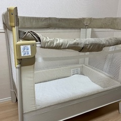 アップリカ Aprica 折り畳みミニベビーベッド ココネルエアーの画像