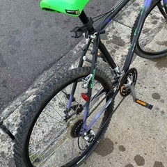 鉄マウンテン自転車の画像