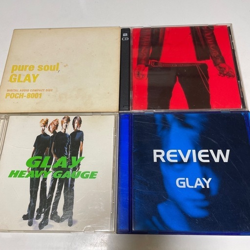 GLAY CD 4つセット！ (藪塚連合) 太田のCD《ロック》の中古
