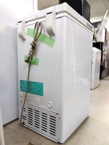 2022年製 冷凍庫 Haier JF-NC66F 66L 冷凍庫 チェスト式 上開き 66L Live Series ホワイト JF-NC66F [幅44cm