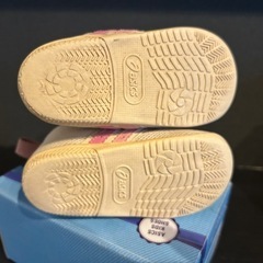【キレイ】子供用 靴 スニーカー ASIC アシックス 13.5cmの画像