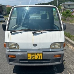サンバー軽トラック 4WD AC有り