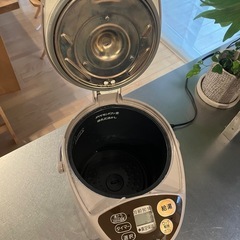 電気ポット　Panasonic 説明書有り の画像