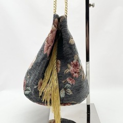 チェーンバッグ ハンドメイド作家 花柄の画像