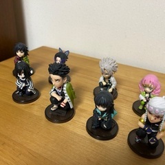 鬼滅の刃　柱８人　集結　フィギュアの画像