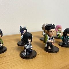 鬼滅の刃　柱８人　集結　フィギュアの画像