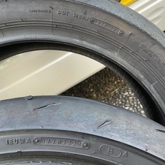 ダンロップα13sp 110/70と140/70の17 (J) 南千里のタイヤ