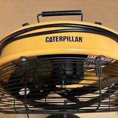 外箱なし キャタピラー CAT サーキュレーター スタンド式 扇風機 HVP-14S180 黒・黄の画像