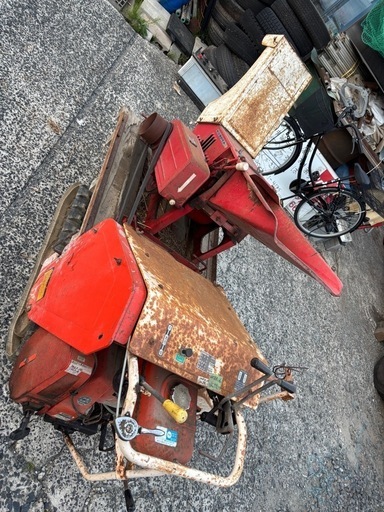 まだ値下げ　自走式藁 カッター 藁切り 農用裁断機