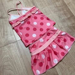 水着　100サイズ　女の子　セパレートの画像