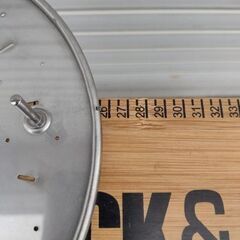 観音寺 蒸し器の下皿 底皿 ステンレス製 鍋敷き 熱さまし 解凍にも 美品の画像