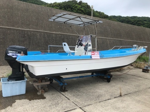 【受付終了】ヤマハ　23ft 40ps ボート