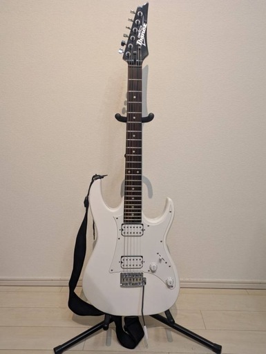 【弦交換済・交渉可】Ibanez Gio GRX20-WH（White）