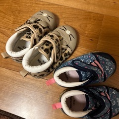 音の鳴る靴　14cm ベビーシューズ　靴　の画像