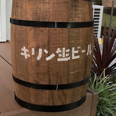【非売品】ビール樽インテリアの画像