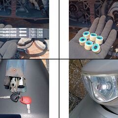 メンテ多数　自賠責　アドレスＶ１２５Ｓ　　ＧＩＶＩ製ＢＯＸ　　格安配達　下取り大歓迎の画像