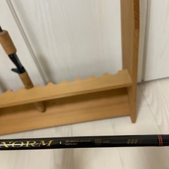 バスロッド3本とロッドスタンド [DAIWA] ハートランドZ [SHIMANO] AXIS