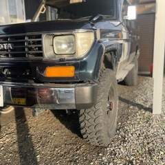 H7ランクル78プラド　ディーゼルターボ　リフトアップ　公認　車検付き❗️ 車両　交換可　下取り　の画像