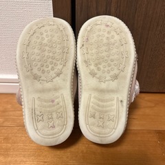 15cm 苺　ピンク　シューズ　子供　ベビーの画像