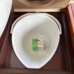 【未使用】uchie ウチエ　 介護　家具調ポータブルトイレの画像