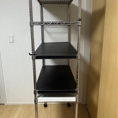 ニトリ　　スチールラックの画像