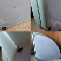 キズだらけのソファです。座り心地は問題ないかと。カバー付けてお使いいただける方、お引き取りをお願いいたします。の画像