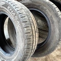 軽タイヤ２本　165/65R13の画像