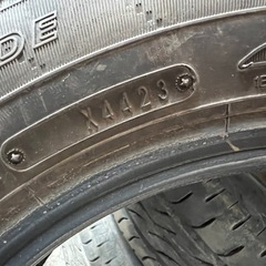 軽タイヤ２本　165/65R13の画像