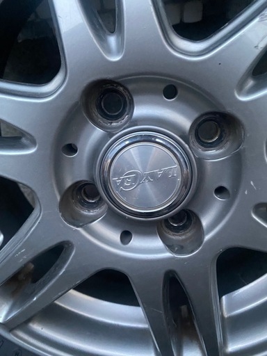 165/70R14 タイヤ　バリ山
