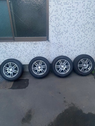 165/70R14 タイヤ　バリ山
