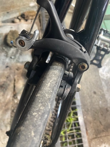 白と黒のコントラスト ピストバイク 乗って帰れます