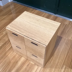 【トレファク神戸南店】★値下げしました★無印良品のスタッキングチェストです‼︎【取りに来られる方限定】の画像