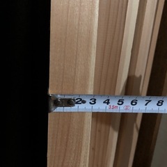 DIY木材（厚3cm×幅10.5cm×高200cm）5本セットの画像