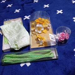 髪飾り帯留め他