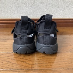 無印良品MUJIスニーカーサンダルブラックM24.5〜25㎝ (ks