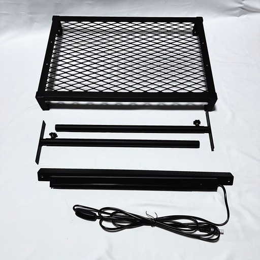 高さ調整ダクトレールバー付きアイアンラック！植物 アガベ アイアン