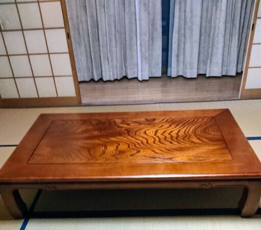 座卓テーブル (Hana🌸) 円座のテーブル《座卓、ローテーブル》の