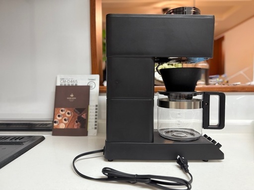 【期間限定割引】TWINBIRD(ツインバード)  全自動ミル付きコーヒーメーカー 6杯用 CM-D465B