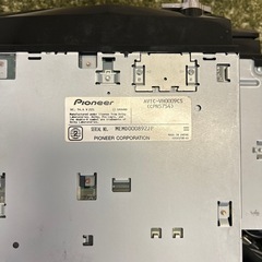 カロッツェリア　サイバーナビ　AVIC-VH009の画像
