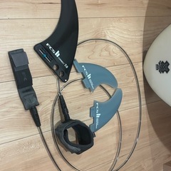 ALOHAサーフボード（フィン、リーシュ、ケース付）の画像