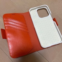 dresm 手帳型ケース オレンジの画像