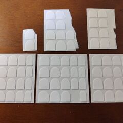 アートチップ用クリアネイルチップ＋両面シールの画像