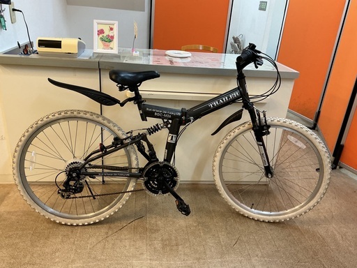 喜ばれる誕生日プレゼント 整備済＞TRILERトレイラー BGC-M26 折りたたみ 26インチ 自転車本体