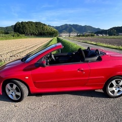 ★お値引きしました★プジョー　206cc 電動オープン　車検ほぼ2年付き令和9年5月まで　の画像