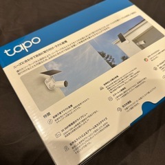 新品未開封★tapo C410 KITソーラー給電セキュリティカメラ監視カメラ太陽光の画像